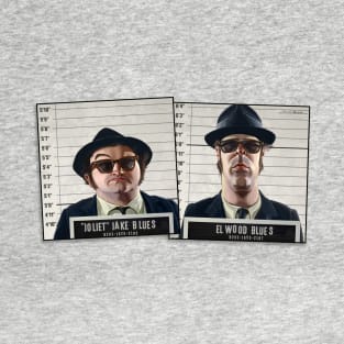 Blues Brothers Mugshots T-Shirt